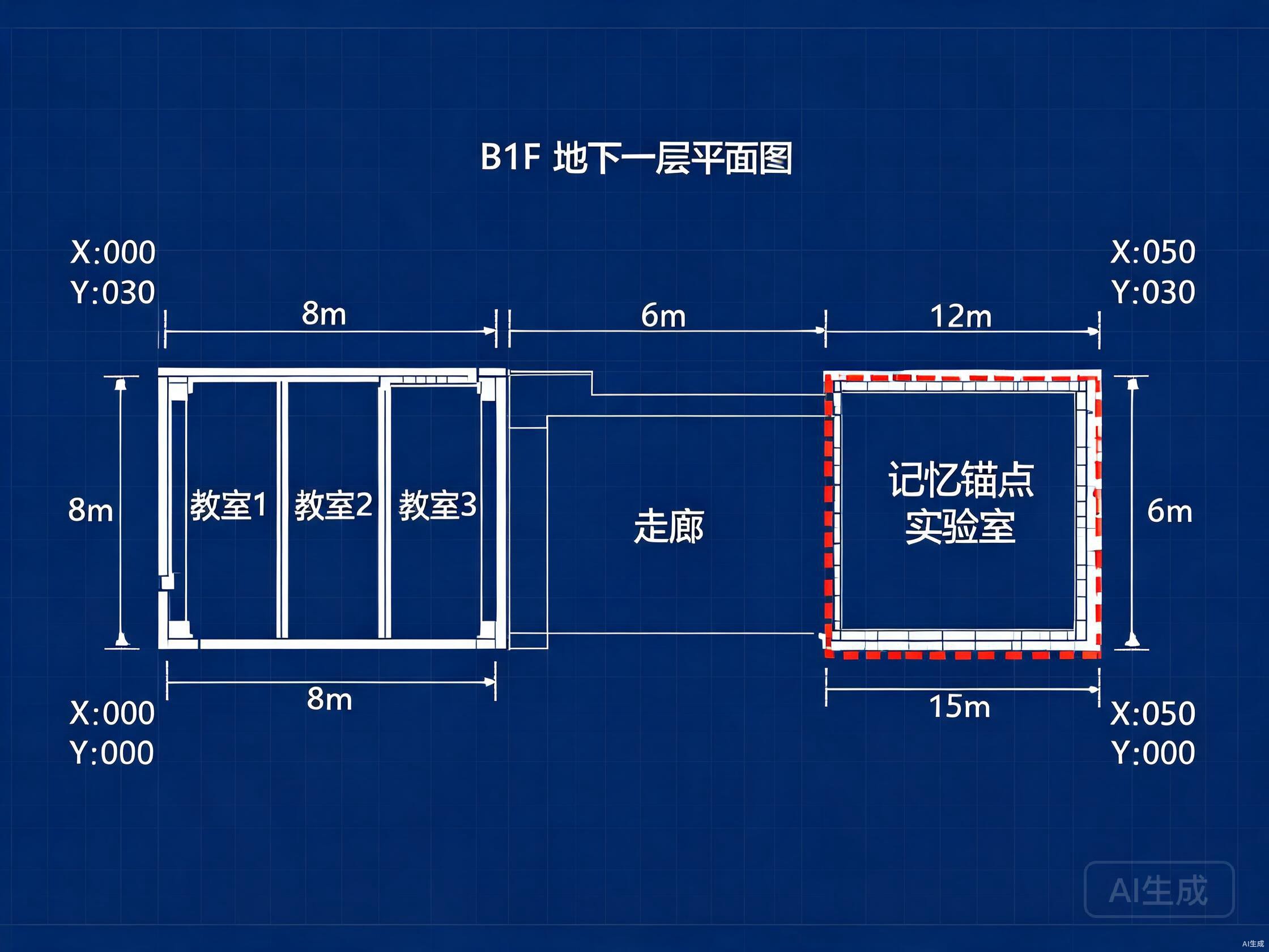 负一层平面图